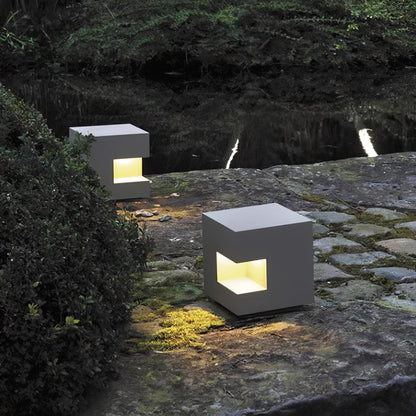Regular Cube Post Outdoor Light Table lamp