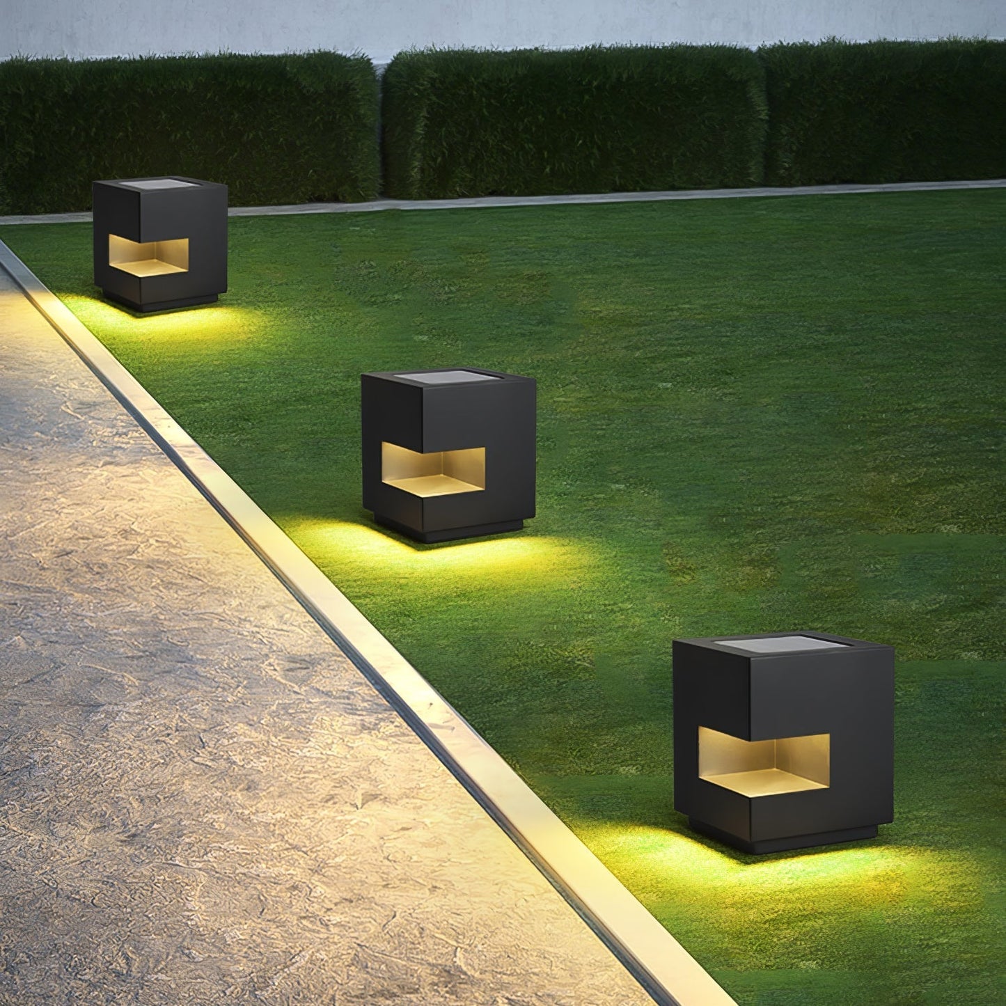 Regular Cube Post Outdoor Light Table lamp