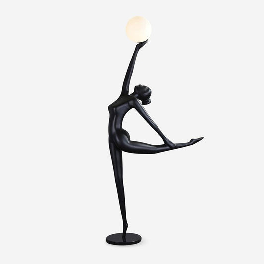 Rhythmic Gymnast Sculpture Floor Lamp Floor lamp