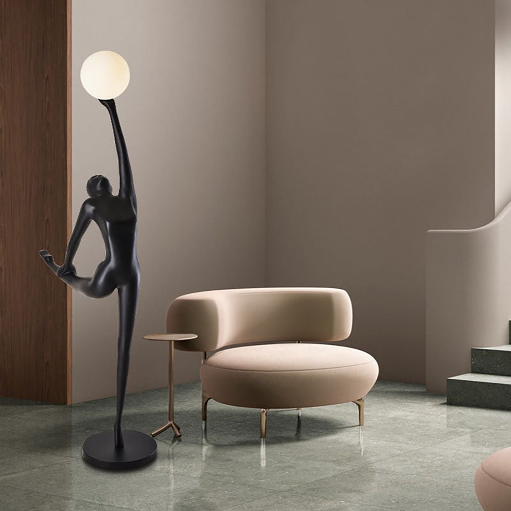Rhythmic Gymnast Sculpture Floor Lamp Floor lamp