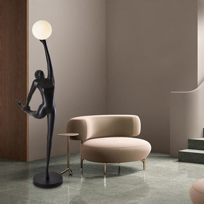 Rhythmic Gymnast Sculpture Floor Lamp Floor lamp