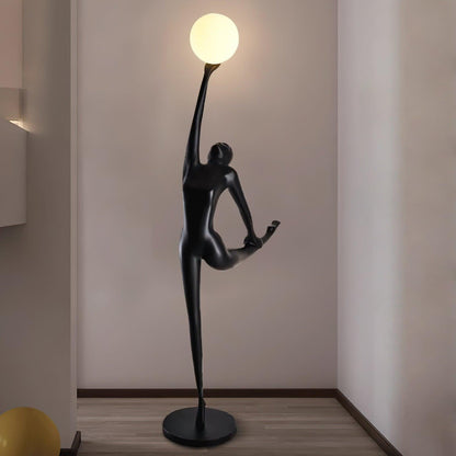 Rhythmic Gymnast Sculpture Floor Lamp Floor lamp