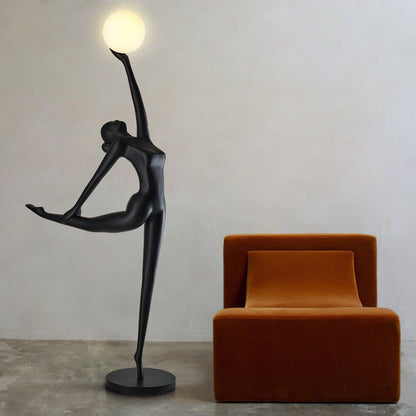 Rhythmic Gymnast Sculpture Floor Lamp Floor lamp