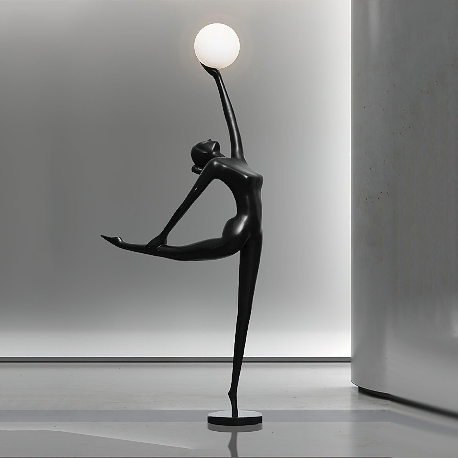 Rhythmic Gymnast Sculpture Floor Lamp Floor lamp
