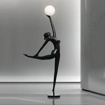 Rhythmic Gymnast Sculpture Floor Lamp Floor lamp