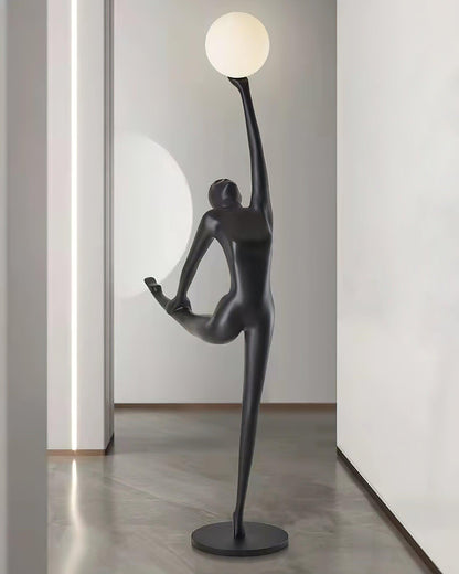 Rhythmic Gymnast Sculpture Floor Lamp Floor lamp