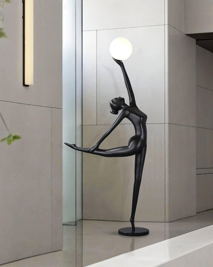 Rhythmic Gymnast Sculpture Floor Lamp Floor lamp