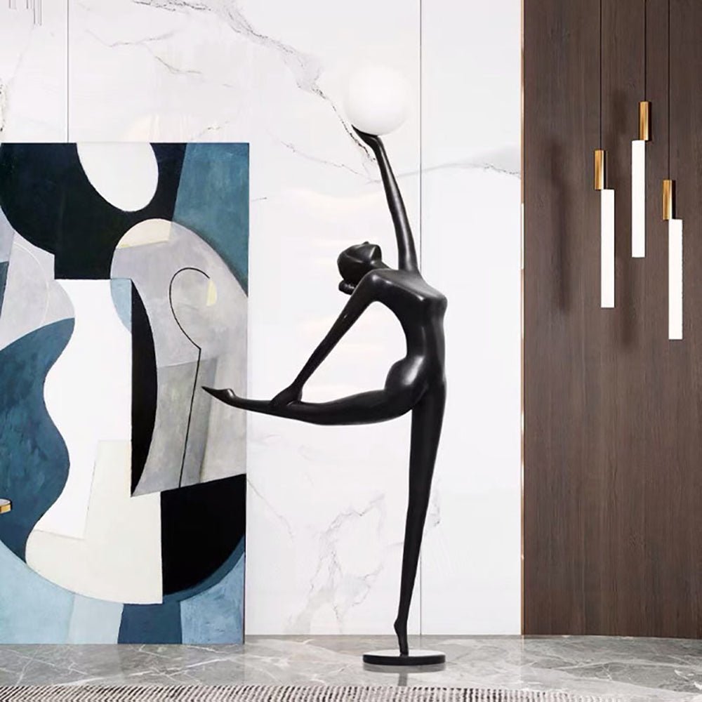 Rhythmic Gymnast Sculpture Floor Lamp Floor lamp