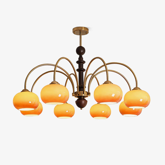 Ripe Persimmon Chandelier Chandelier
