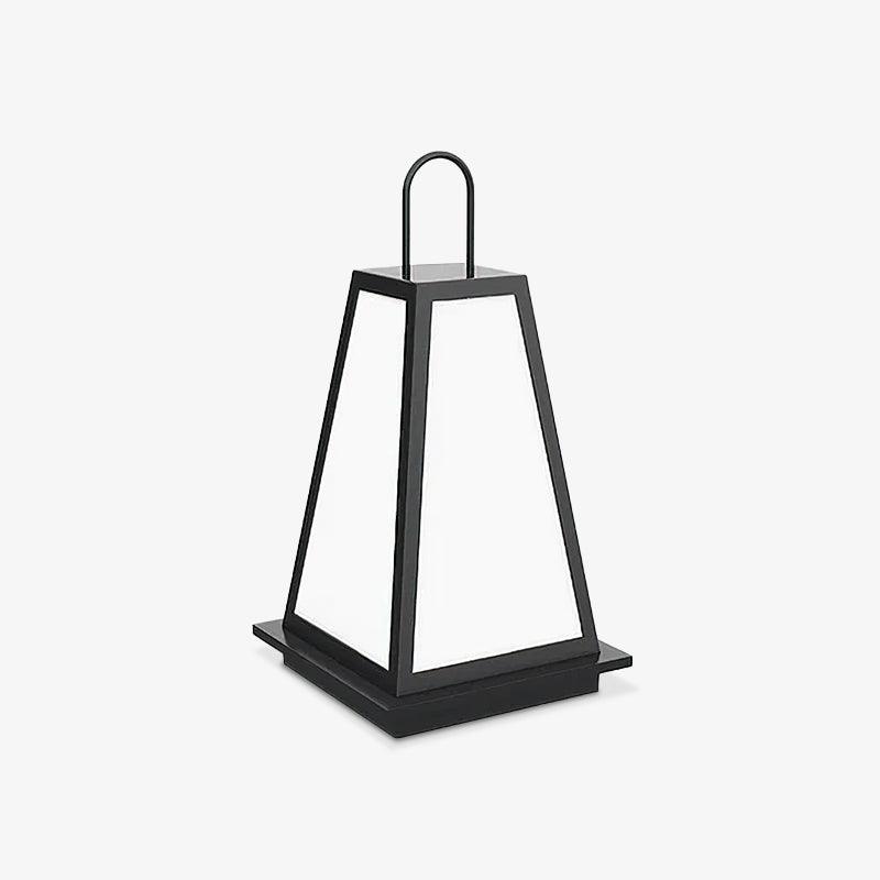 Roam Lantern Garden Outdoor Lamp ∅ 9.8″ x H 19.7″ / Dia 25cm x H 50cm / Black & White / Warm Light Table lamp