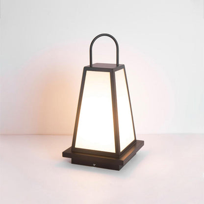 Roam Lantern Garden Outdoor Lamp ∅ 9.8″ x H 19.7″ / Dia 25cm x H 50cm / Black & White / Warm Light Table lamp