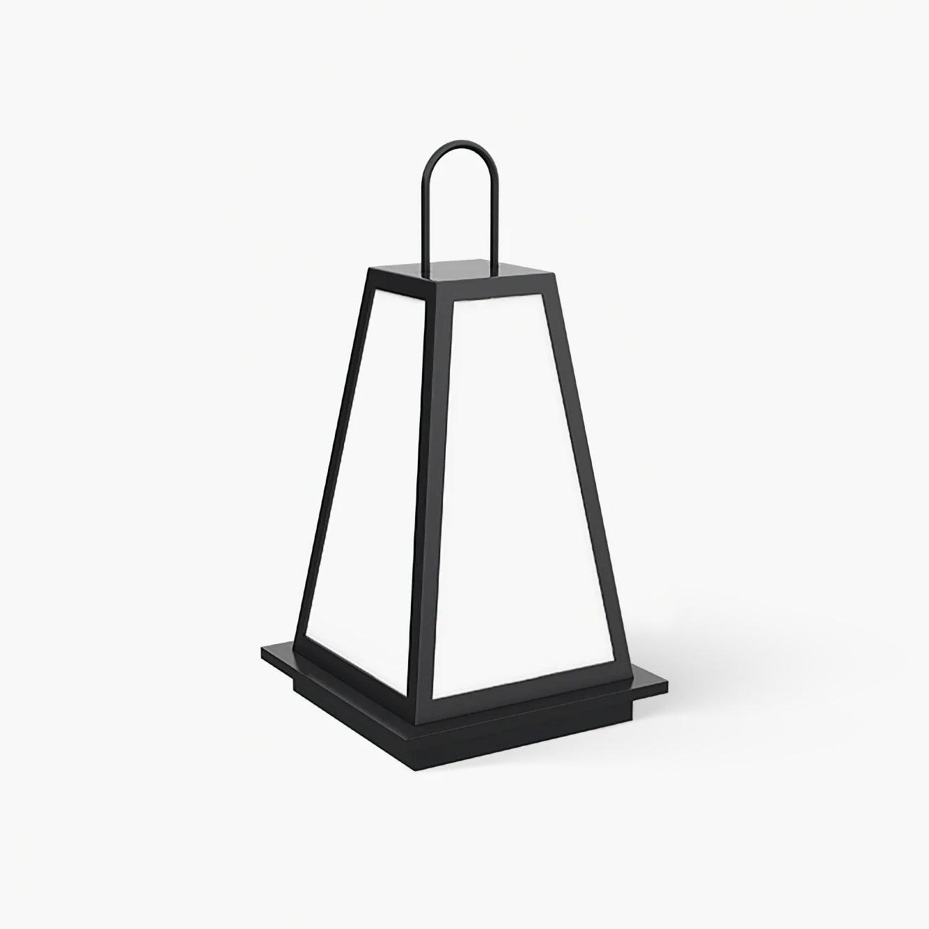 Roam Lantern Garden Outdoor Lamp ∅ 9.8″ x H 19.7″ / Dia 25cm x H 50cm / Black & White / Warm Light Table lamp