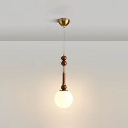 Roma Pendant Lamp Model C1: ∅ 7.1″ x H 16.9″ Pendant light