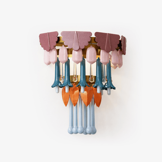 Roselle Ceramic Fringe Wall Lamp