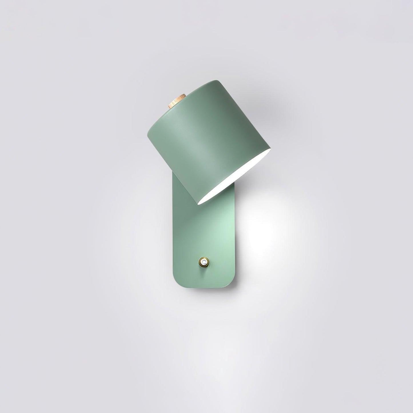 Rotatable Cylinder Wall Lamp ∅ 5.1″ x H 11.8″ / Dia 13cm x H 30cm / Green Wall lamp
