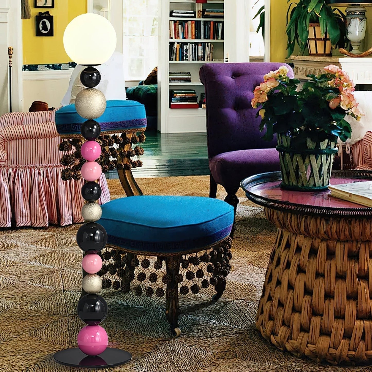 Round Balls Stacking Floor Lamp Floor lamp