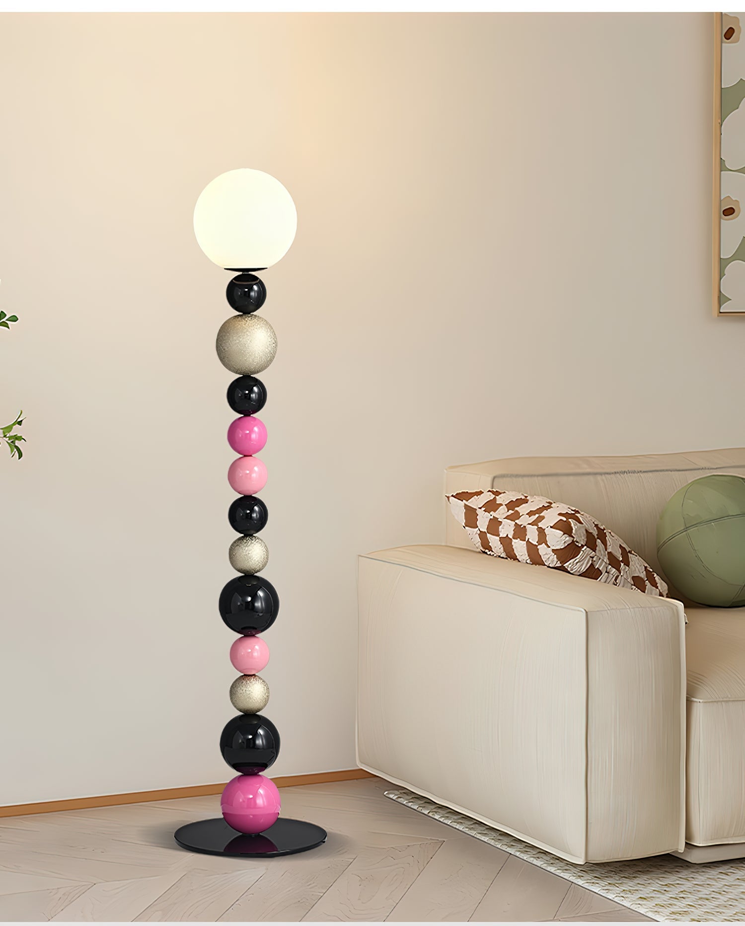 Round Balls Stacking Floor Lamp Floor lamp