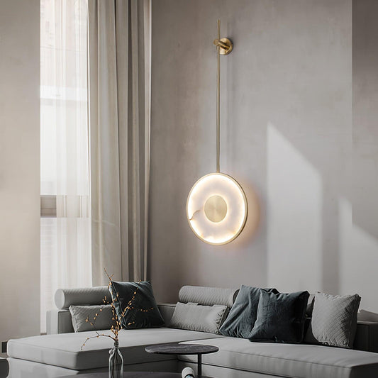 Round Marble Wall Lamp Wall lamp