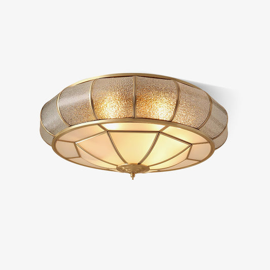 Round Textured Glass Ceiling Light Ceiling lamp