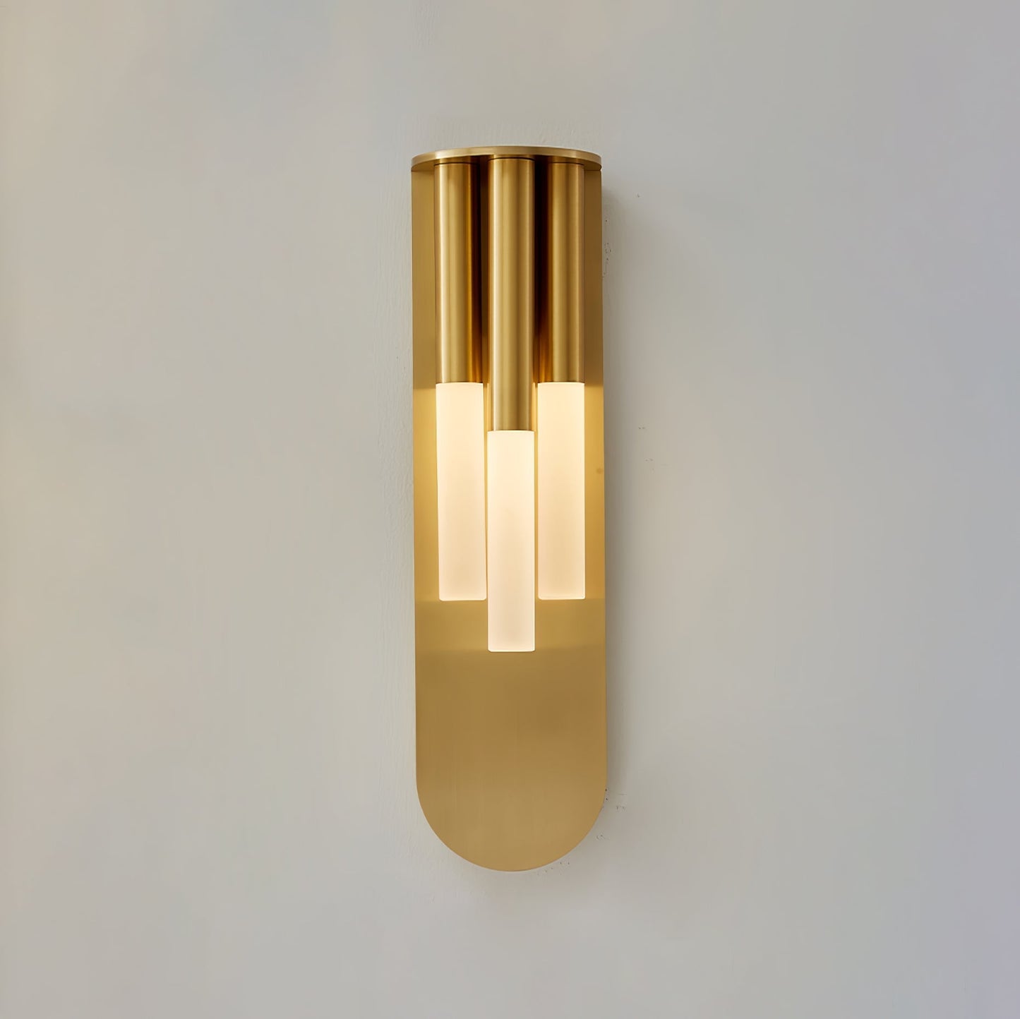 Rousseau Wall Lamp ∅ 4.7″ x H 16.9″ / Dia 12cm x H 43cm / Gold & Warm Light / 1 Piece Wall lamp