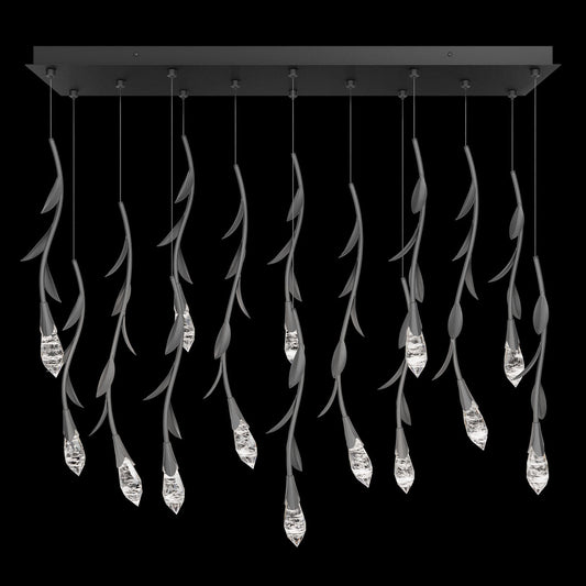 Schonbek Secret Garden 14-Light Linear Pendant
