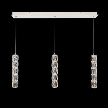 Schonbek Verve 3-Light Linear Multi-Light Pendant