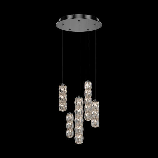 Schonbek Verve 5-Light Round Multi-Light Pendant