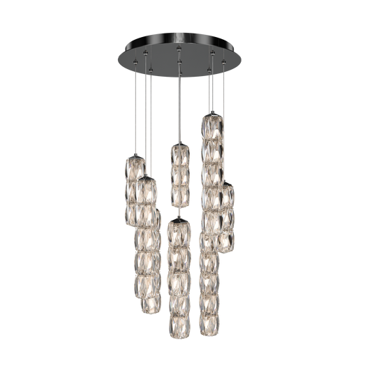 Schonbek Verve 9-Light Round Multi-Light Pendant
