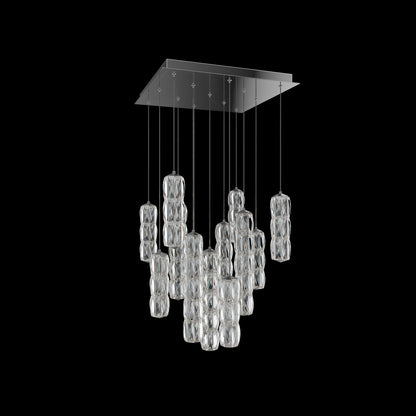 Schonbek Verve 13-Light Square Multi-Light Pendant