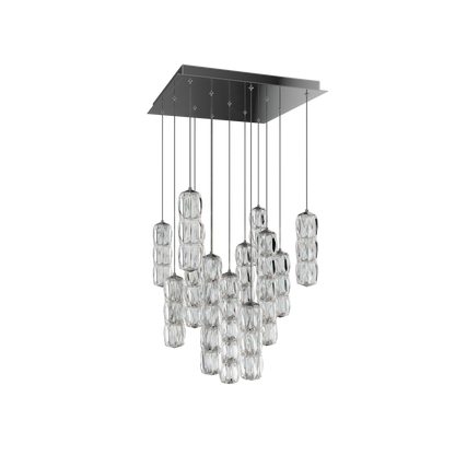 Schonbek Verve 13-Light Square Multi-Light Pendant