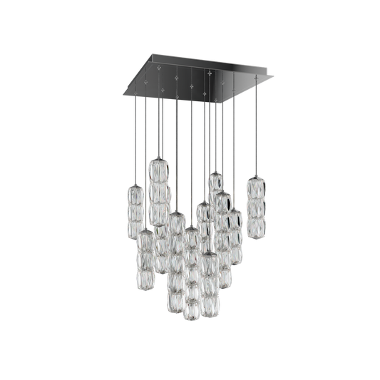 Schonbek Verve 13-Light Square Multi-Light Pendant
