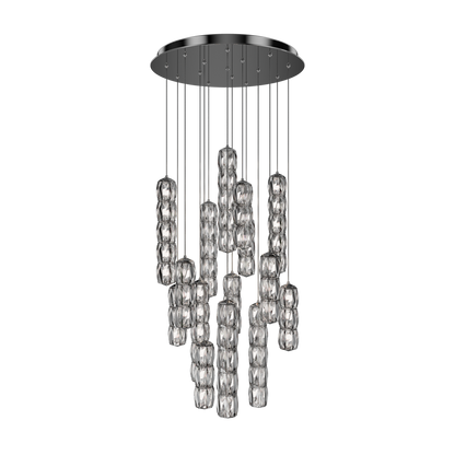 Schonbek Verve 15-Light Round Multi-Light Pendant