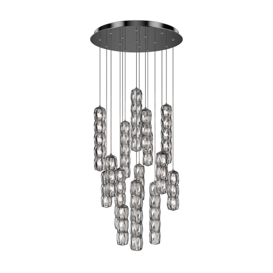 Schonbek Verve 15-Light Round Multi-Light Pendant