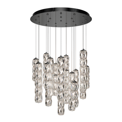 Schonbek Verve 21-Light Round Multi-Light Pendant