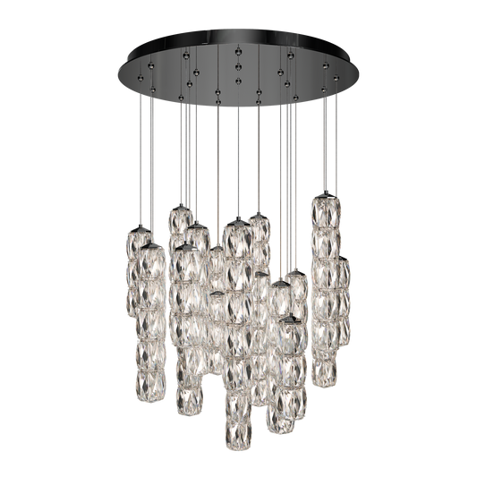 Schonbek Verve 21-Light Round Multi-Light Pendant