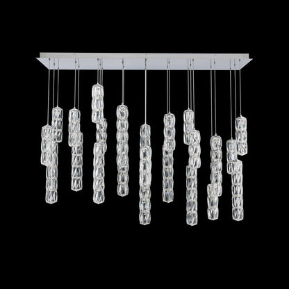 Schonbek Verve 23-Light Linear Multi-Light Pendant
