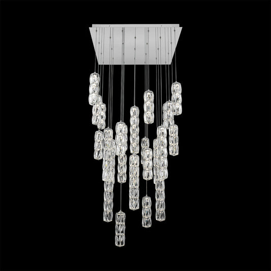 Schonbek Verve 25-Light Square Multi-Light Pendant