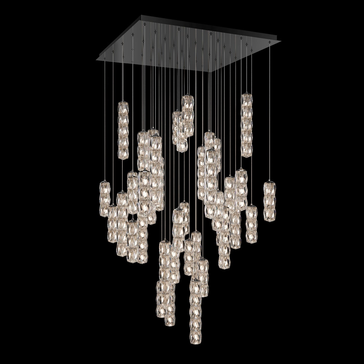 Schonbek Verve 41-Light Square Multi-Light Pendant