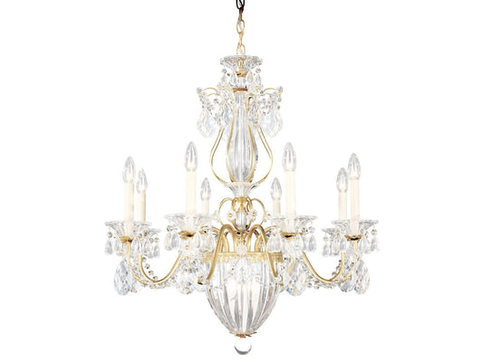 Schonbek 11-Light Bagatelle Chandelier Antique Silver
