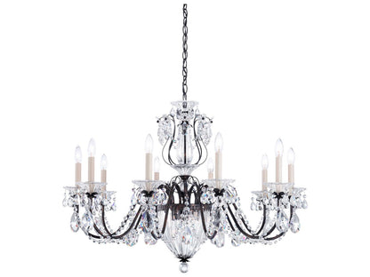 Schonbek Bagatelle 13-Light Chandelier with Heritage Handcut Crystal