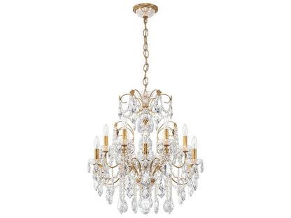Schonbek Century 12-Light Crystal Chandelier