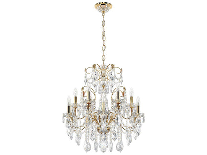 Schonbek Century 12-Light Crystal Chandelier