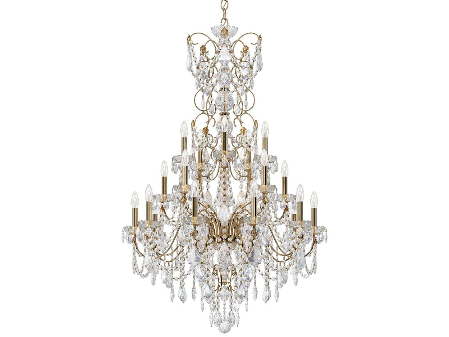 Schonbek 20-Light Century Chandelier