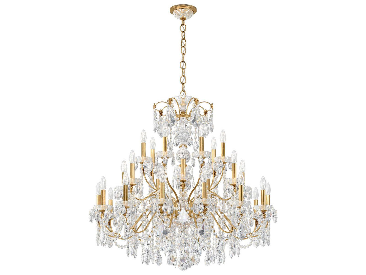 Schonbek 28-Light Century Chandelier