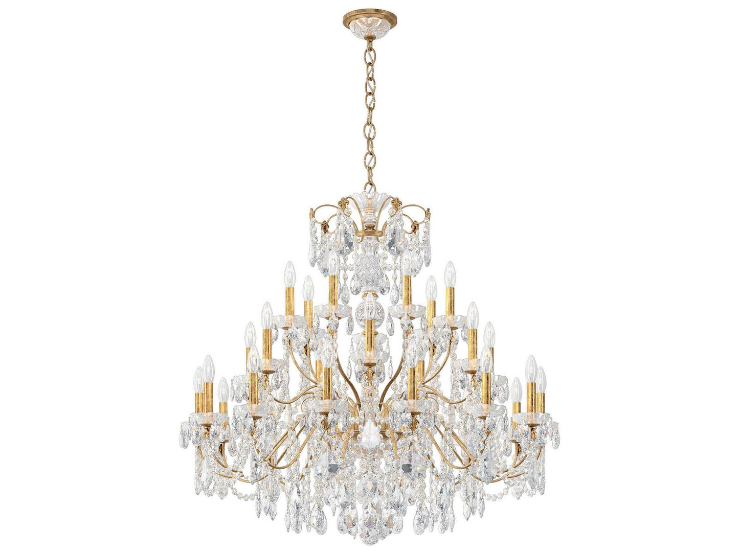 Schonbek 28-Light Century Chandelier