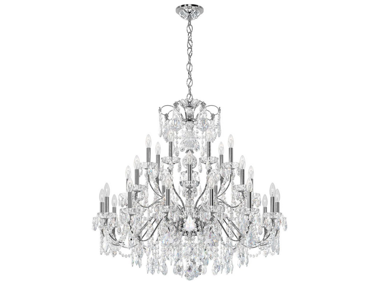 Schonbek 28-Light Century Chandelier
