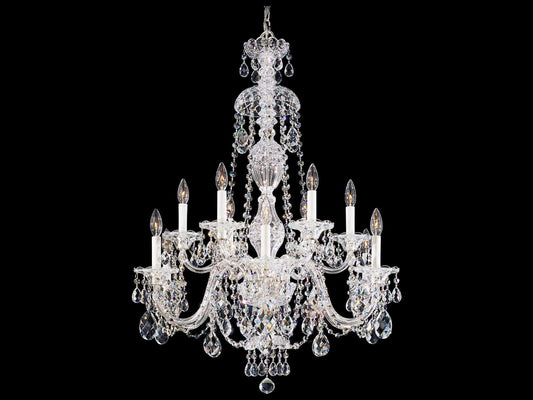 Schonbek 12-Light Sterling Chandelier