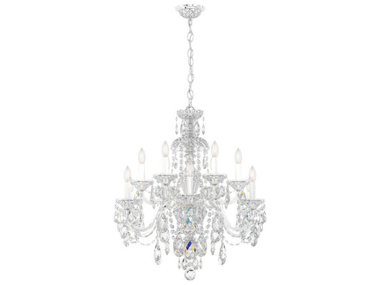Schonbek 12-Light Sterling Chandelier