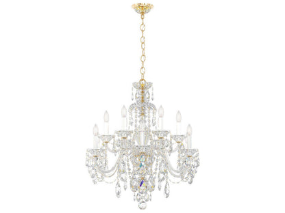 Schonbek 12-Light Sterling Chandelier