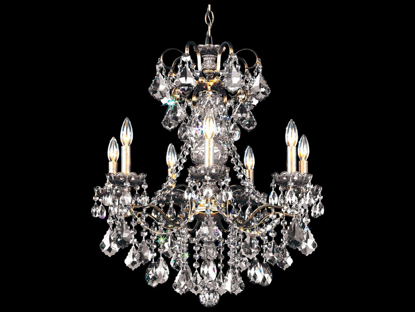 Schonbek 7-Light New Orleans Chandelier